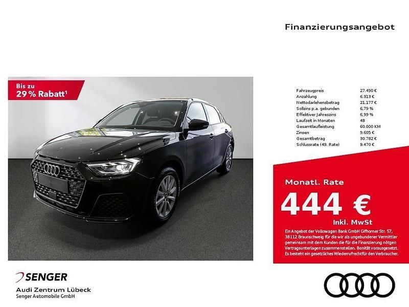 Mythosschwarz Neu 2025 Audi A1 Sportback Kleinwagen | 27.490 € (Guter Preis) - Bild 1/4