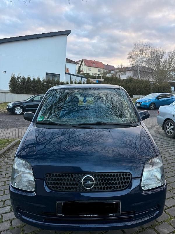 Gebraucht Opel Agila 58 PS (42 kW) 2001 Blau Van / Kleinbus