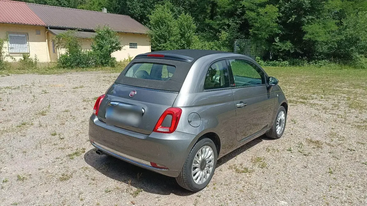 Gebraucht Fiat 500C 69 PS (50 kW) 2015 Grau Cabrio