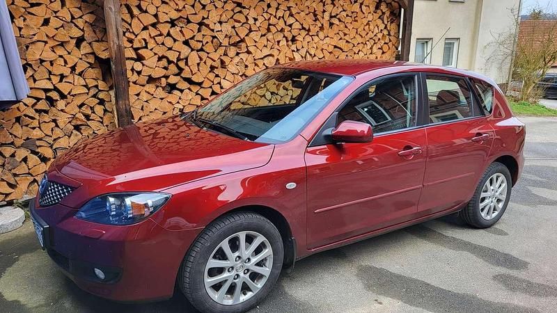 Usata Mazda 3 Active 105 CV (77 kW) 2009 Rosso Berlina
