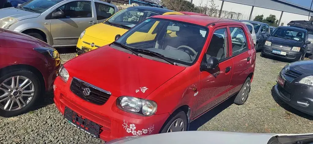 Usata Suzuki Alto 63 CV (46 kW) 2002 Rosso Utilitaria