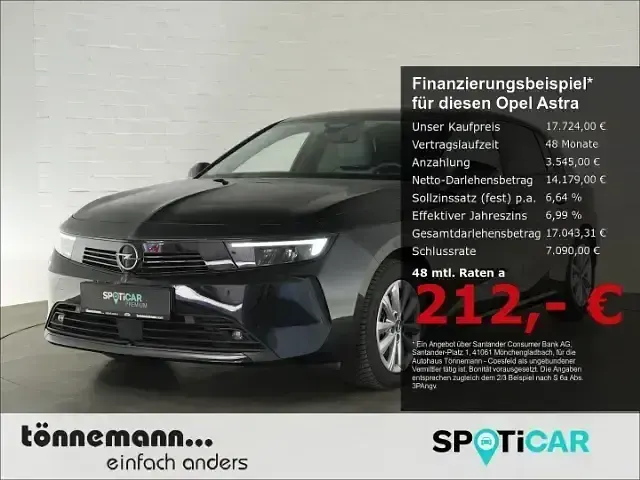 Gebraucht Opel Astra Elegance 131 PS (96 kW) 2023 Kleinwagen