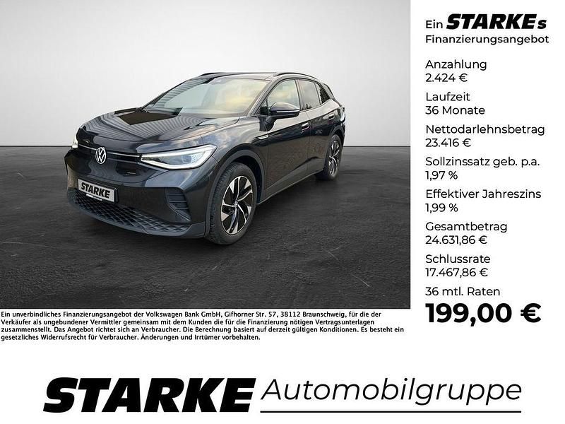 Blue dusk metallic Gebraucht 2022 VW ID.4 Pro Performance SUV | 25.840 € (Fairer Preis) - Bild 1/4