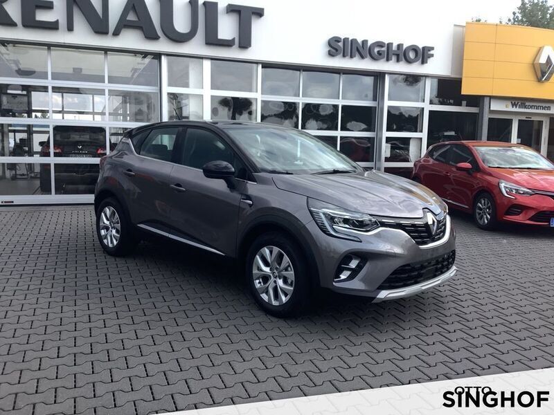 Gebraucht Renault Captur Intens 90 PS (66 kW) 2022 Stahlgrau / black pearl schwarz SUV