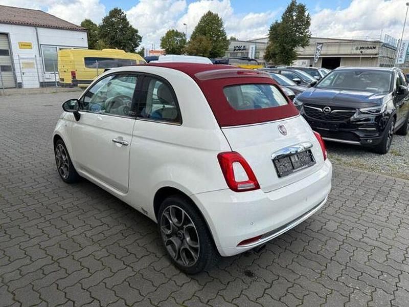 Gebraucht Fiat 500C 86 PS (63 kW) 2016 Bianco bianco/ bossa nova/calc Cabrio