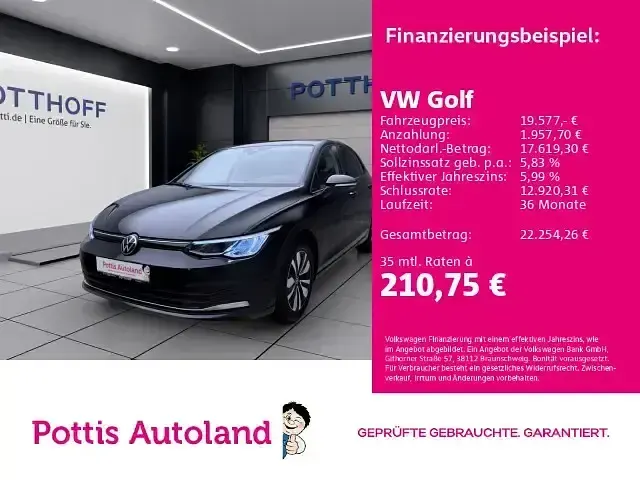 Gebraucht VW Golf VIII Move 116 PS (85 kW) 2024 Limousine