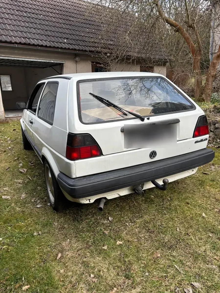Gebraucht VW Golf 60 PS (44 kW) 1990 Weiß Coupé