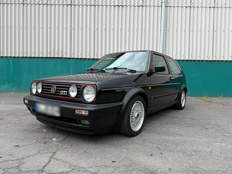 Blau Gebraucht 1992 VW Golf II Edition Limousine | 10.998 € - Bild 1/4