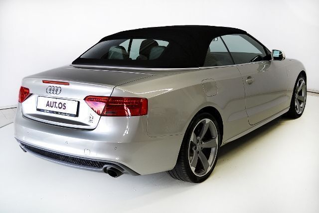 Gebraucht Audi A5 Cabriolet S-Line 211 PS (155 kW) 2012 Silber metallic Cabrio