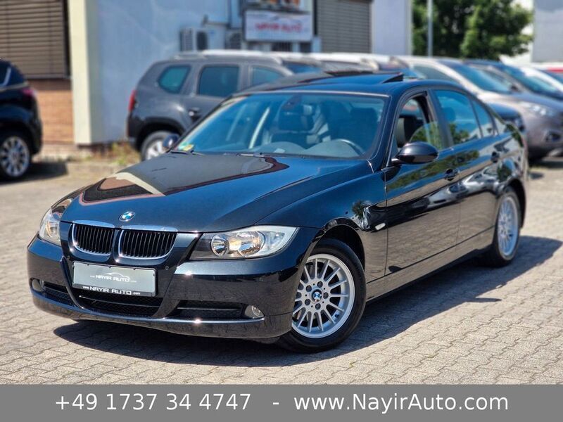 Schwarz Gebraucht 2008 BMW 320 Comfort Edition Limousine | 8.999 € (Etwas zu teuer) - Bild 1/4