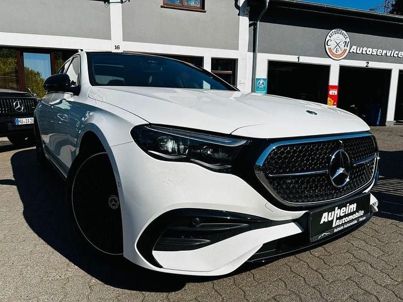 Gebraucht Mercedes E200 AMG Line Premium Plus 204 PS (150 kW) 2024 Polarweiss  unilack Limousine