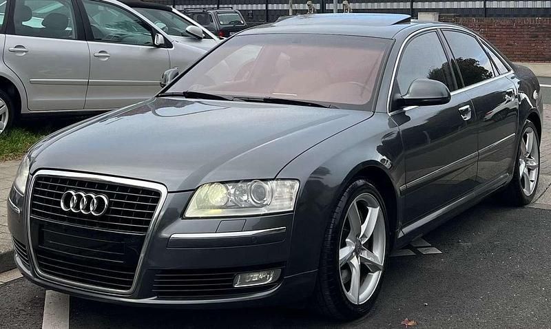 Daytonagrau Gebraucht 2008 Audi A8 Sport Limousine | 7.950 € (Teuer) - Bild 1/4