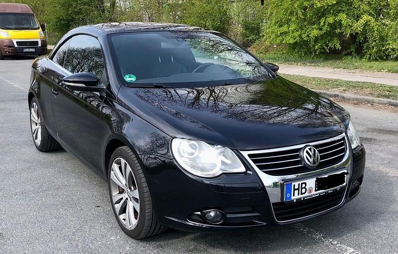Gebraucht VW Eos Edition 200 PS (147 kW) 2009 Schwarz Cabrio