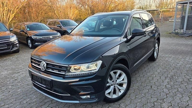 Gebraucht VW Tiguan Highline 150 PS (110 kW) 2018 Schwarz SUV