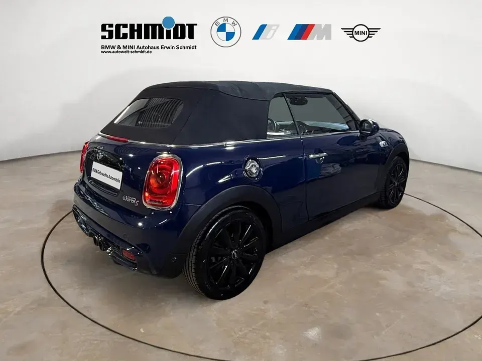Gebraucht Mini Cooper S Cabriolet 192 PS (141 kW) 2017 (blau)  lapisluxury blue Cabrio