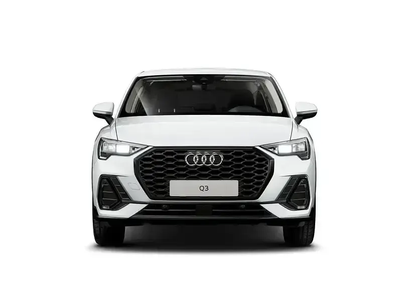 Gebraucht Audi Q3 Sportback S-Line 150 PS (110 kW) 2025 Gletscherweiß metallic SUV