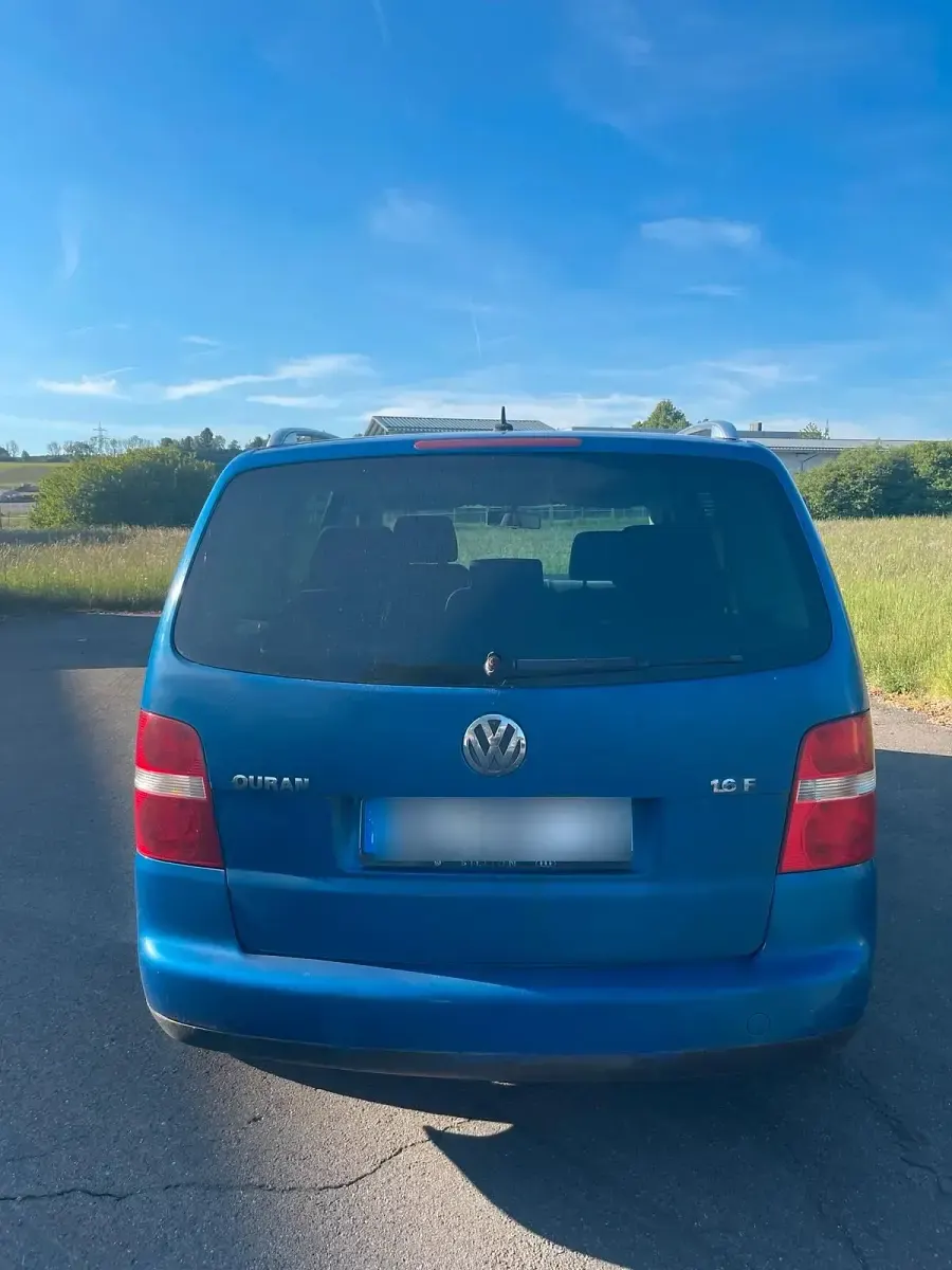 Używany VW Touran 115 KM (84 kW) 2003 Niebieski Minivan