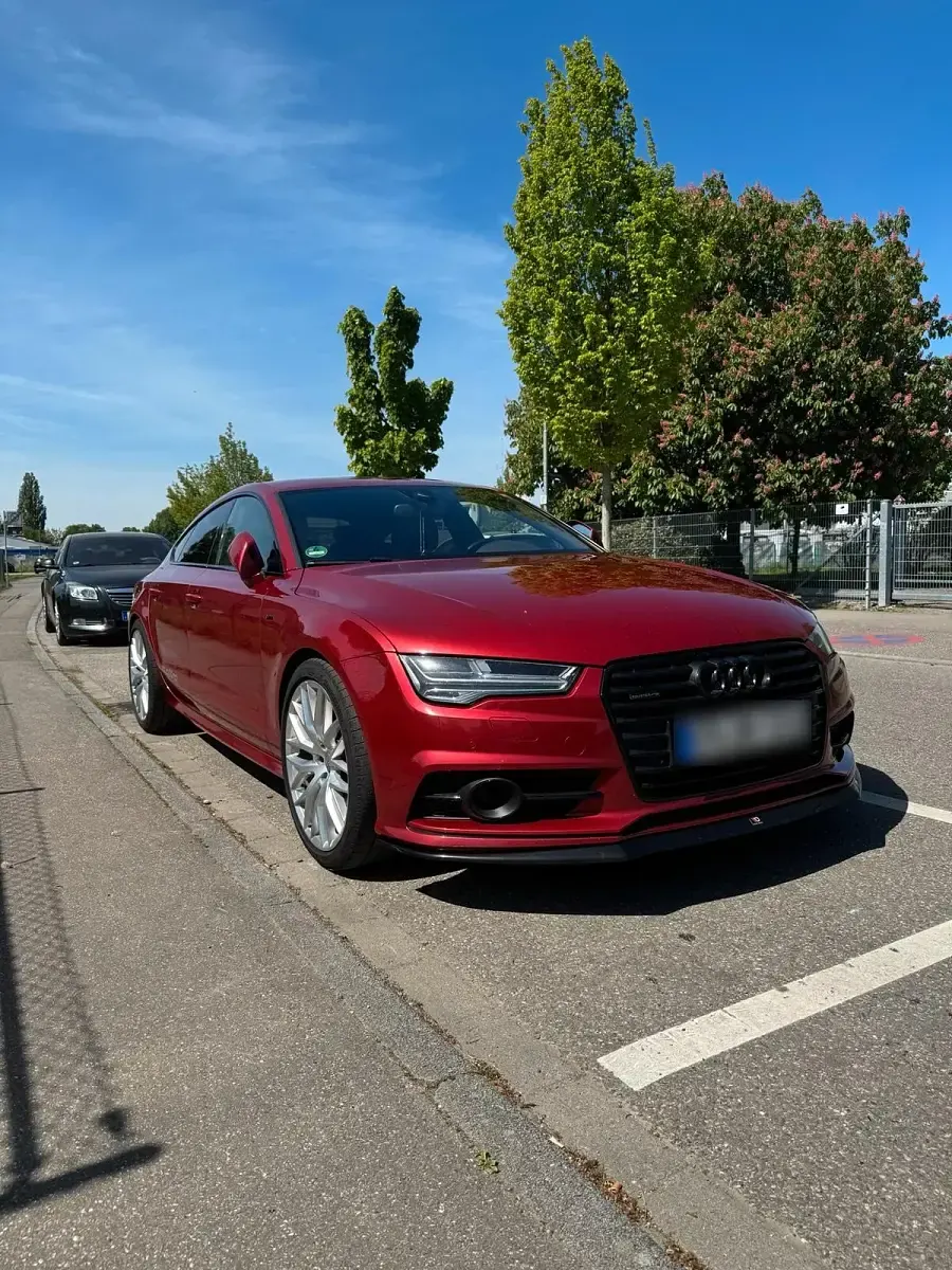 Gebraucht Audi A7 S-Line 320 PS (235 kW) 2015 Rot Kleinwagen