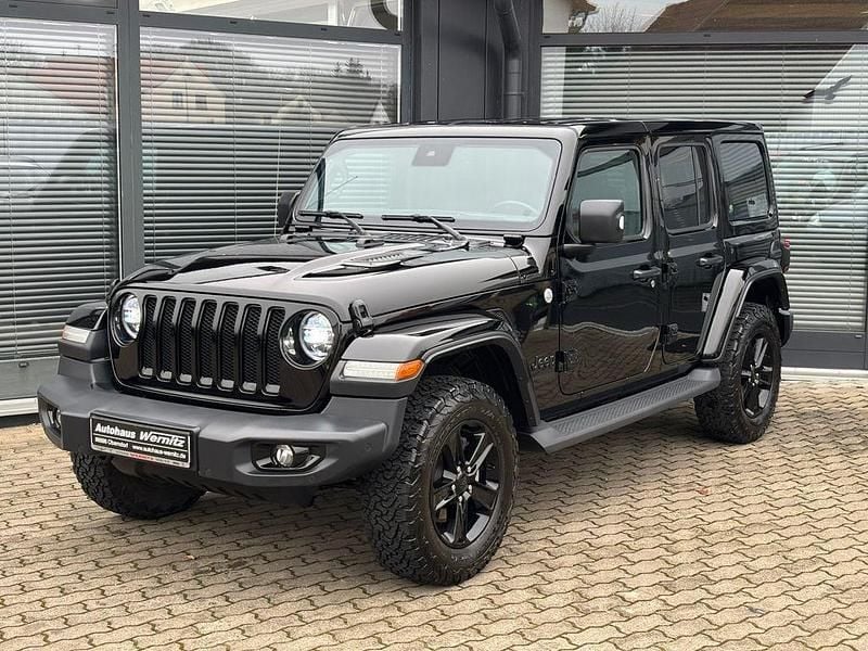 Schwarz Gebraucht 2020 Jeep Wrangler Unlimited Night Eagle SUV | 43.490 € (Fairer Preis) - Bild 1/4