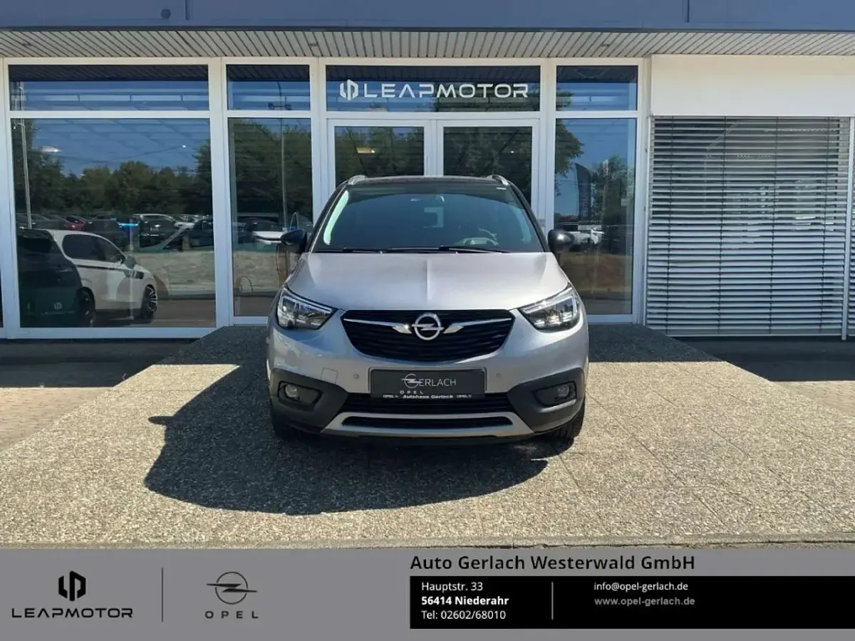 Gebraucht Opel Crossland Ultimate 131 PS (96 kW) 2020 Quarzsilber SUV
