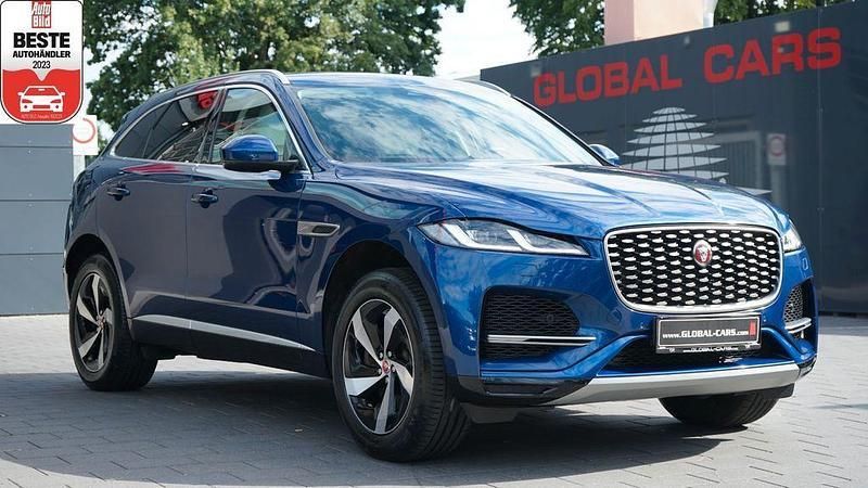 Blau Gebraucht 2022 Jaguar F-Pace S SUV | 38.885 € (Superpreis) - Bild 1/4