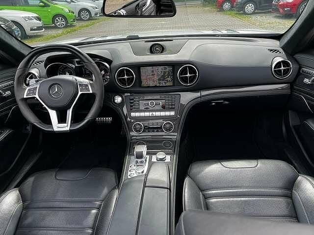 Gebraucht Mercedes SL63 AMG AMG 564 PS (414 kW) 2012 Silber Cabrio