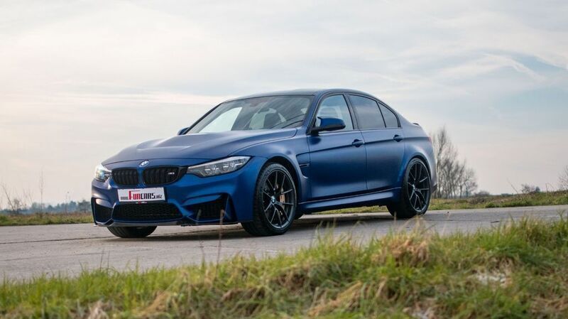 Blau Gebraucht 2018 BMW M3 Performance Limousine | 75.000 € (Guter Preis) - Bild 1/4