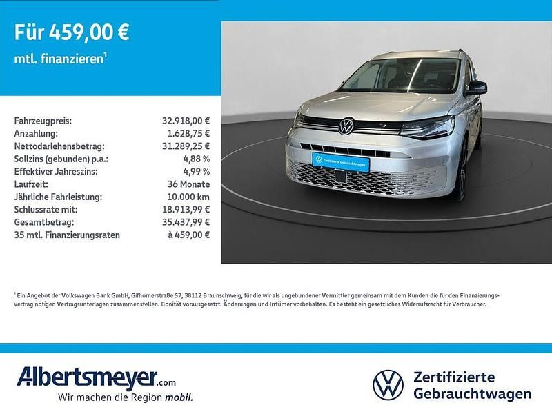 Gebraucht VW Caddy Maxi Life 122 PS (89 kW) 2023 Silber Van / Kleinbus