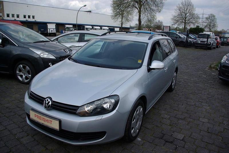 Gebraucht VW Golf VI Trendline 80 PS (58 kW) 2010 Silber Kleinwagen