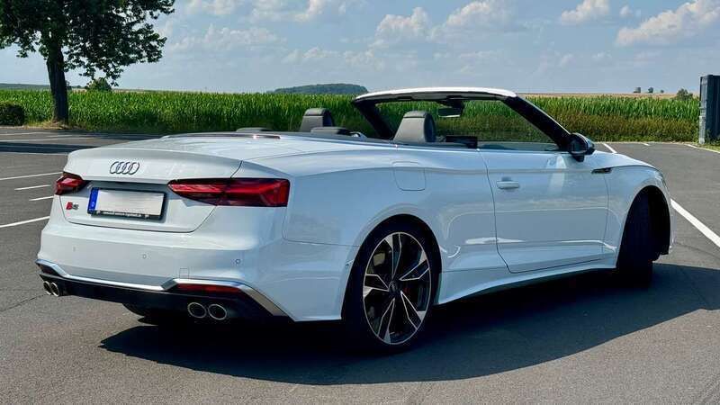 Weiß Gebraucht 2020 Audi S5 Cabriolet Design Cabrio | 51.800 € (Teuer) - Bild 1/4