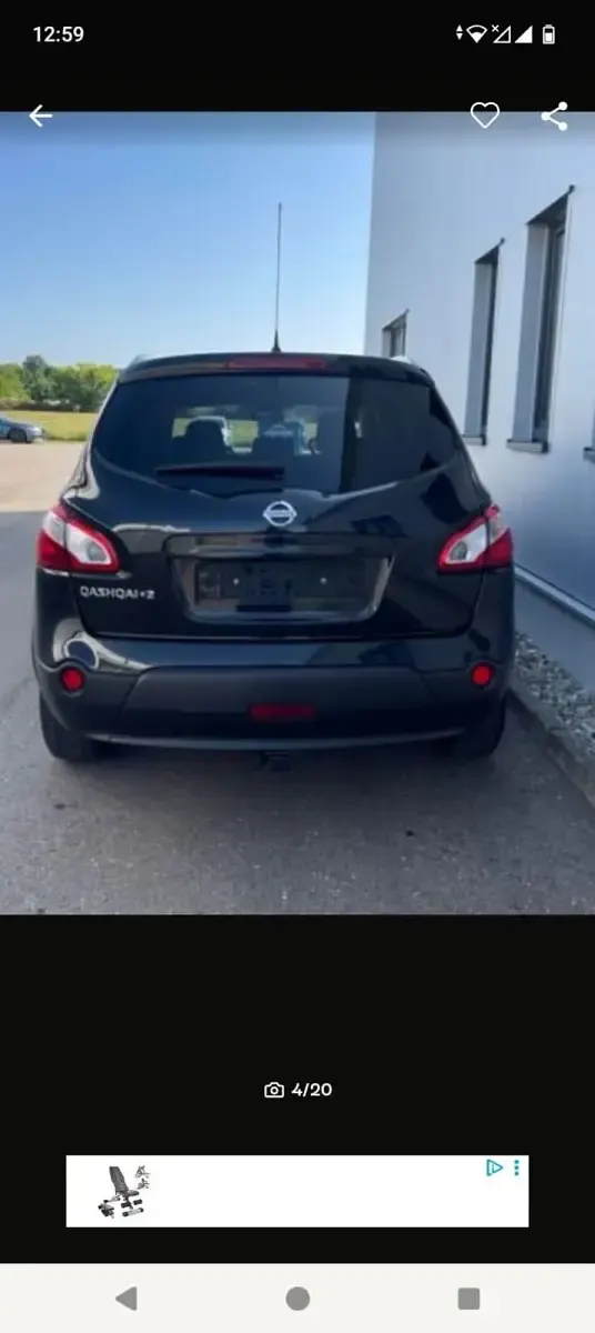 Gebraucht Nissan Qashqai 141 PS (103 kW) 2011 Schwarz SUV