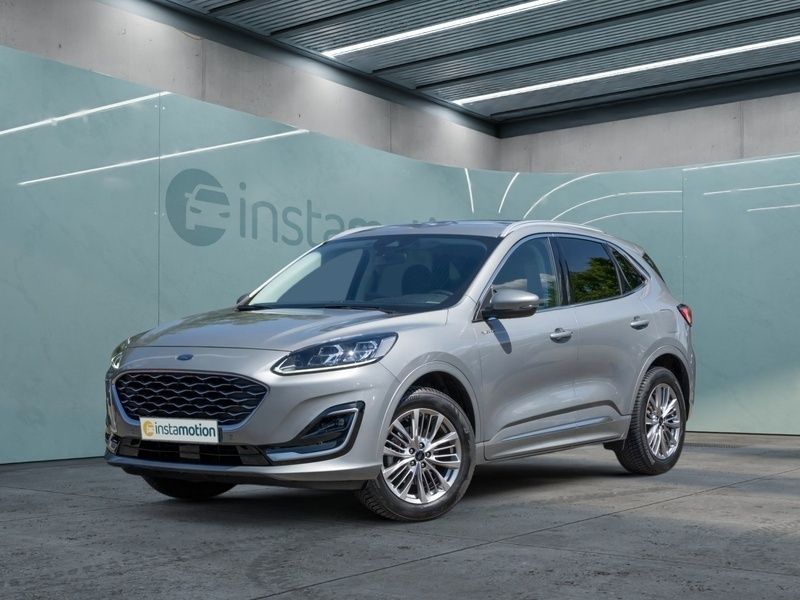 Silber Gebraucht 2021 Ford Kuga Vignale SUV | 24.350 € (Etwas zu teuer) - Bild 1/3