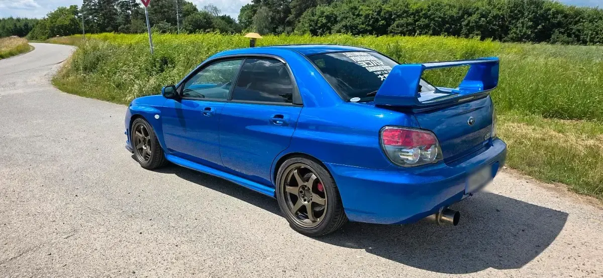 Gebraucht Subaru Impreza 250 PS (183 kW) 2005 Blau Limousine