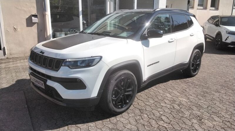 Alpine white (vr296) Gebraucht 2022 Jeep Compass Limited SUV | 24.990 € (Superpreis) - Bild 1/4