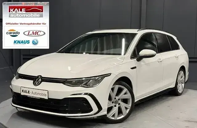 Gebraucht VW Golf VIII R-line 150 PS (110 kW) 2022 Weiß Kombi