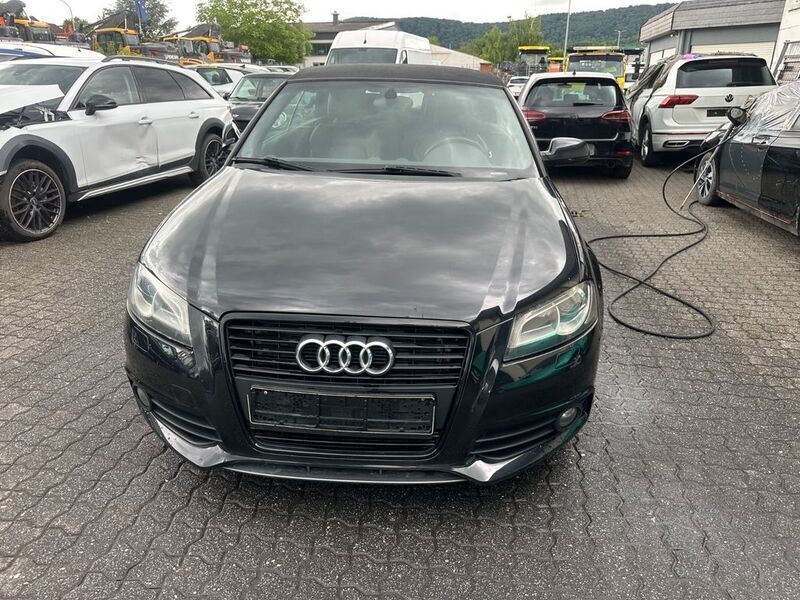 Gebraucht Audi A3 Cabriolet S-Line 140 PS (102 kW) 2011 Schwarz Cabrio
