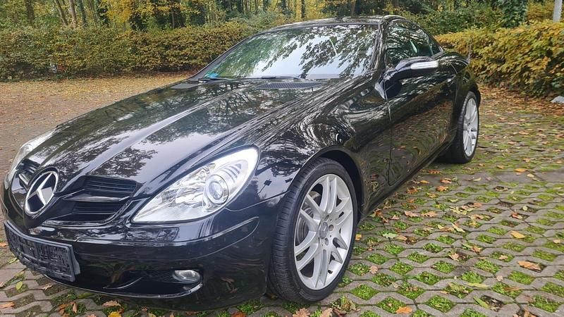 Schwarz Gebraucht 2007 Mercedes SLK280 Cabrio | 9.900 € (Fairer Preis) - Bild 1/4