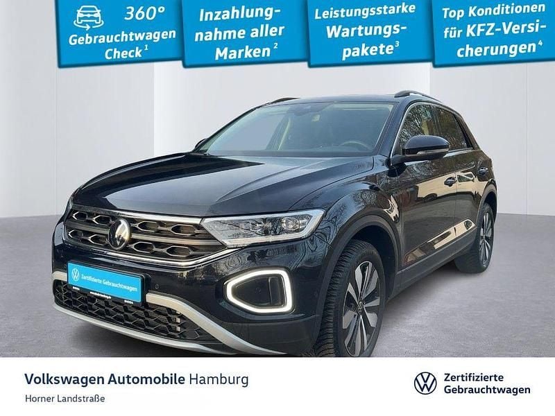 2t deep black perleffekt Gebraucht 2025 VW T-Roc Goal SUV | 32.990 € (Guter Preis) - Bild 1/3