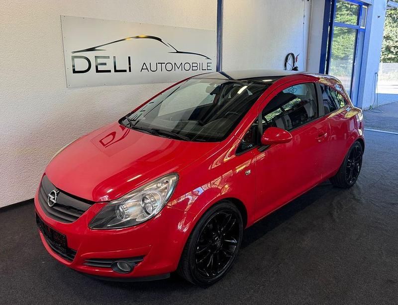 Schwarz Gebraucht 2010 Opel Corsa Color Edition Kleinwagen | 3.490 € (Fairer Preis) - Bild 1/4