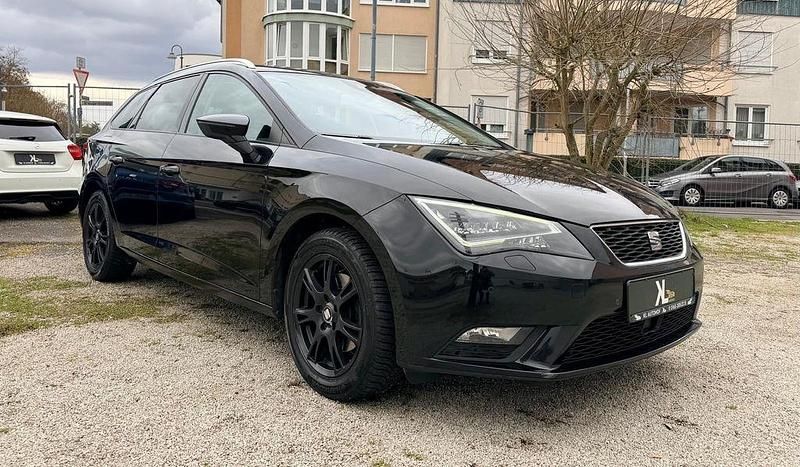 Gebraucht Seat Leon ST 110 PS (80 kW) 2015 Schwarz Kombi