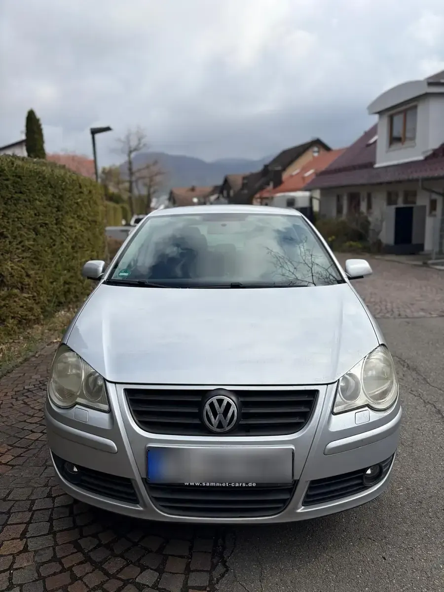 Gebraucht VW Polo United 80 PS (58 kW) 2008 Silber Kleinwagen