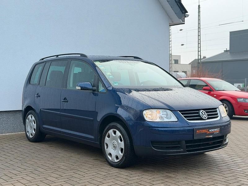 Gebraucht VW Touran Trendline 105 PS (77 kW) 2004 Blau Van / Kleinbus