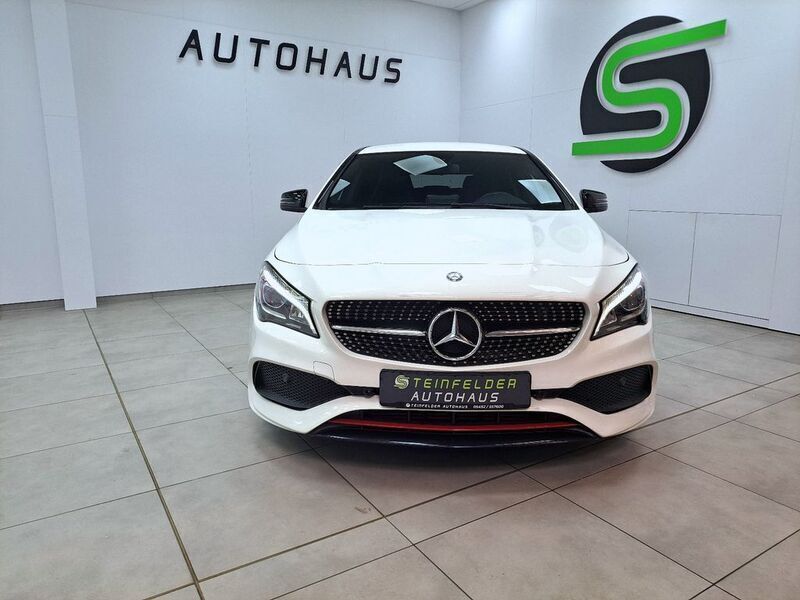 Gebraucht Mercedes CLA250 Shooting Brake AMG 218 PS (160 kW) 2017 Calcitweiss  unilack Kombi