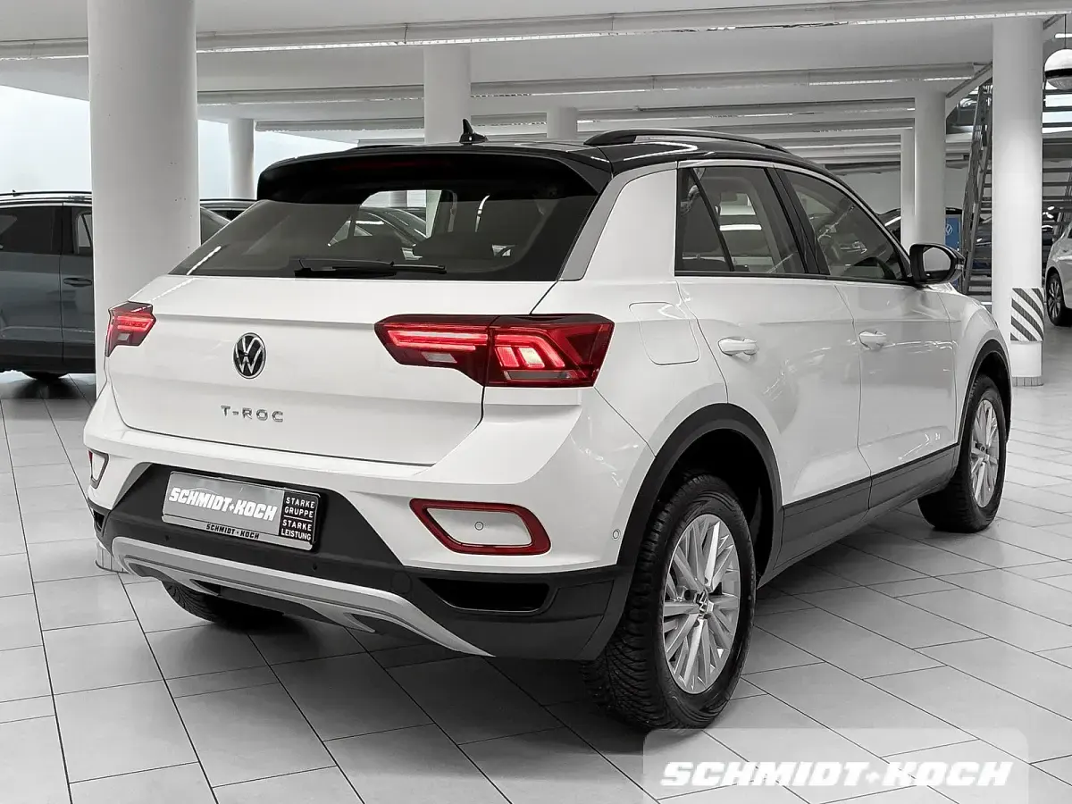 Gebraucht VW T-Roc Life 150 PS (110 kW) 2025 Pure white (weiß) SUV