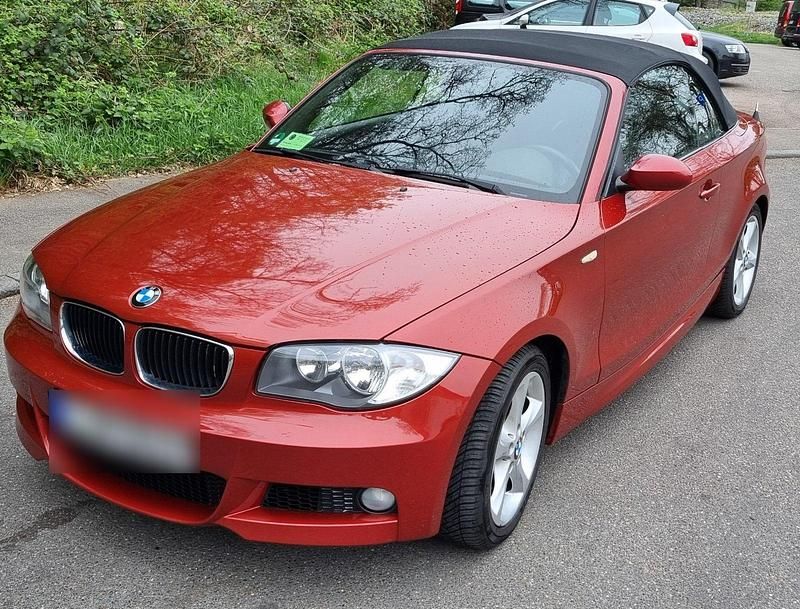 Rot Gebraucht 2008 BMW 118 Cabriolet M Sport Cabrio | 9.300 € (Fairer Preis) - Bild 1/4
