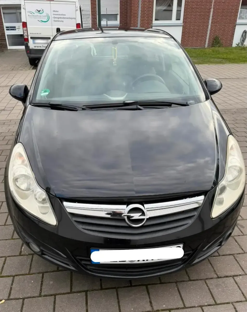 Gebraucht Opel Corsa 80 PS (58 kW) 2007 Schwarz Kleinwagen