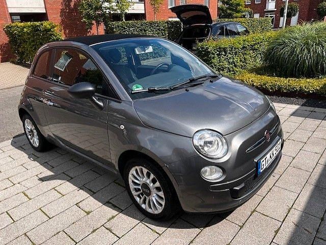 Grau Gebraucht 2013 Fiat 500C Cabrio | 5.750 € (Guter Preis) - Bild 1/4