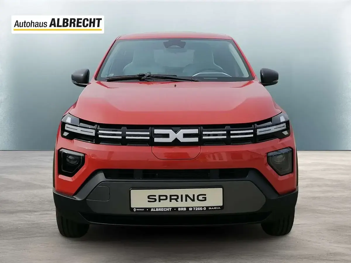 Nuova Dacia Spring Expression 52 kW (71 CV) 2026 Rosso Utilitaria