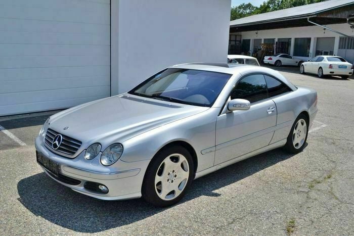 Silber Gebraucht 2002 Mercedes CL600 Coupé | 18.000 € - Bild 1/4