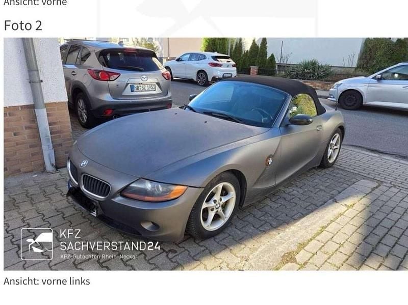 Second-hand BMW Z4 170 CP (125 kW) 2004 Gri Cabrio